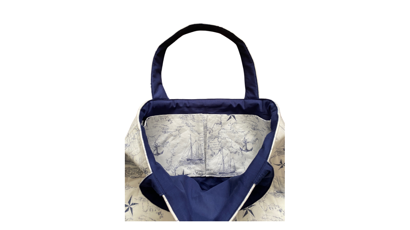 Oversized Tote- Coastal Cowgirl