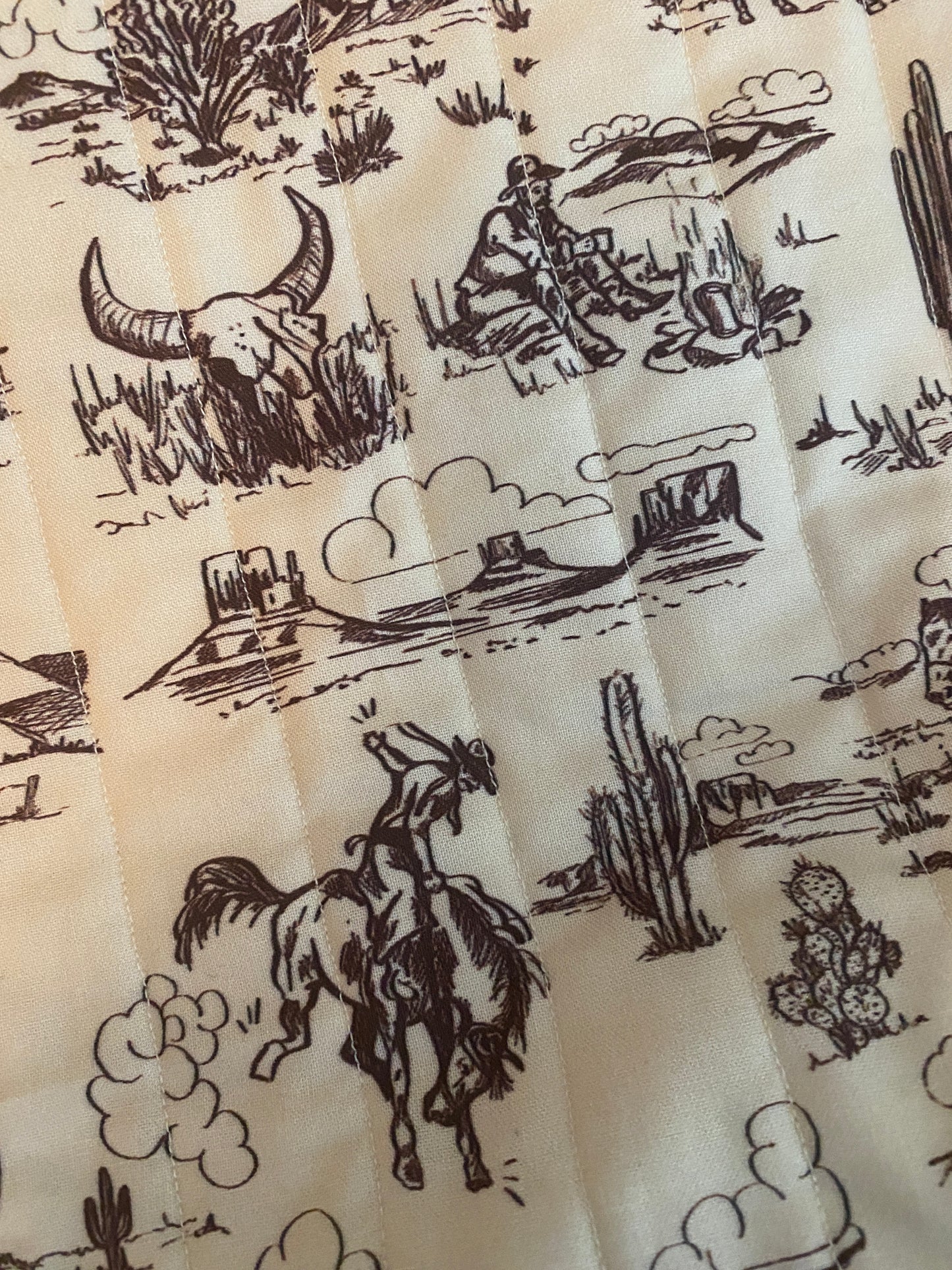 Oversized Tote- Bronco