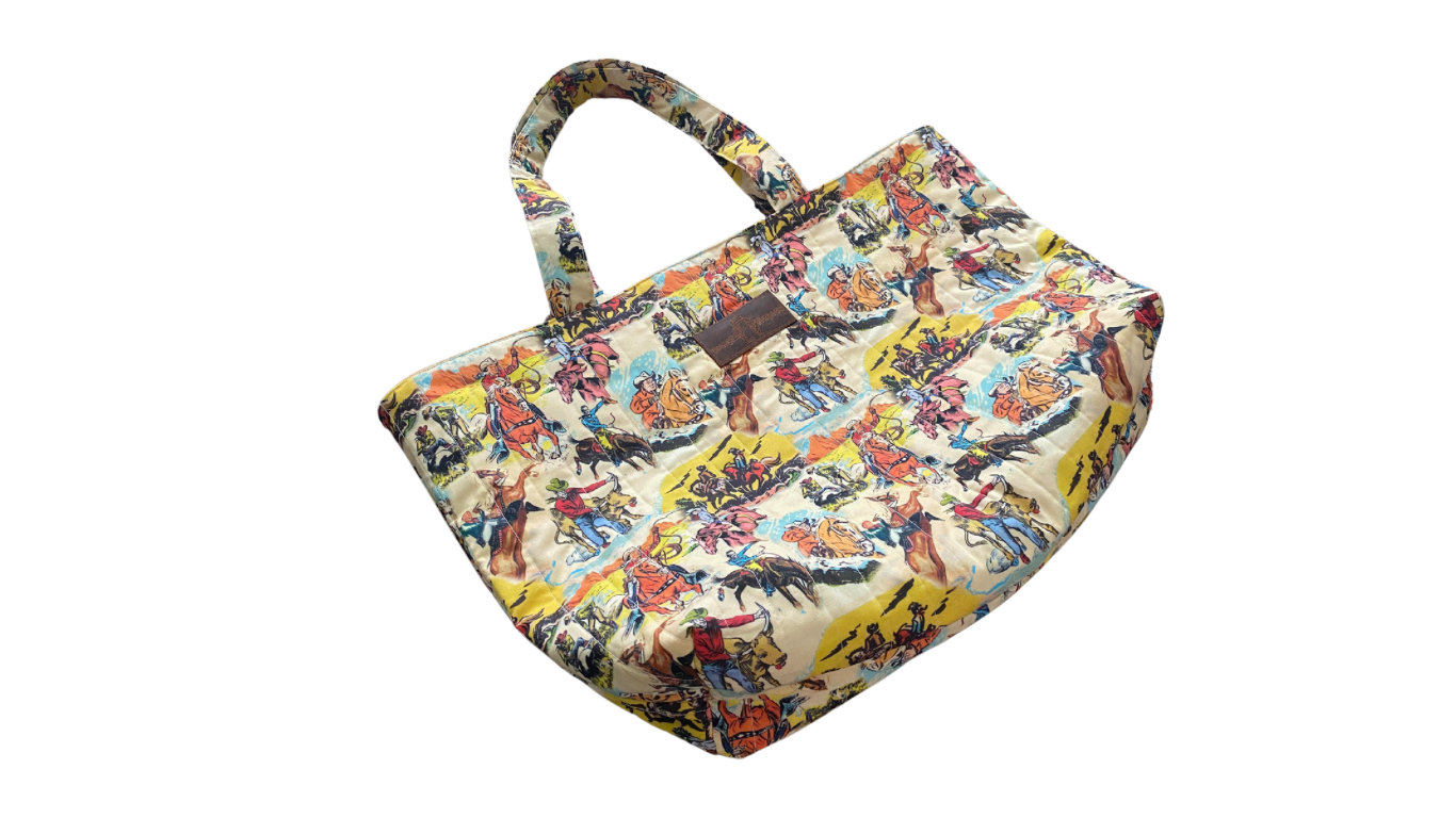 Cowboy Tote Bag