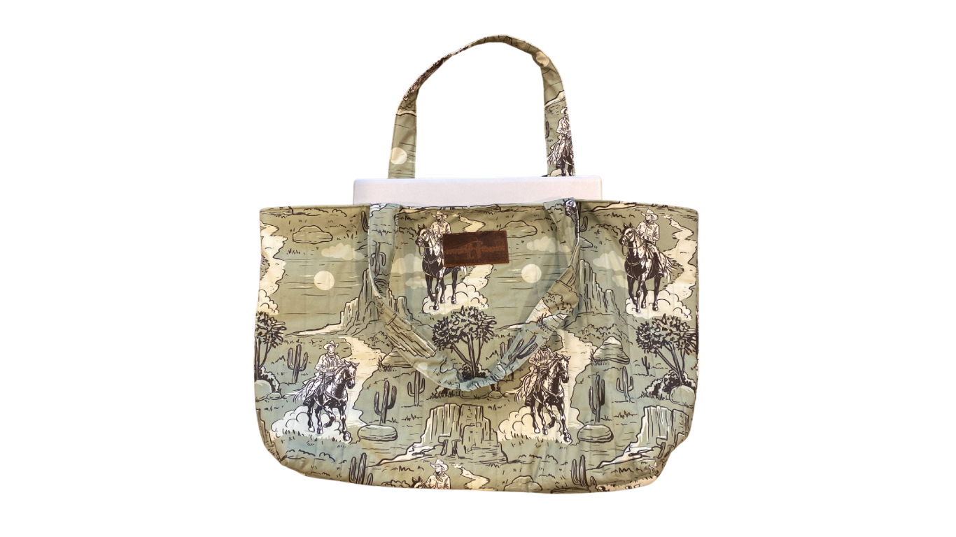 Oversized Tote- The West