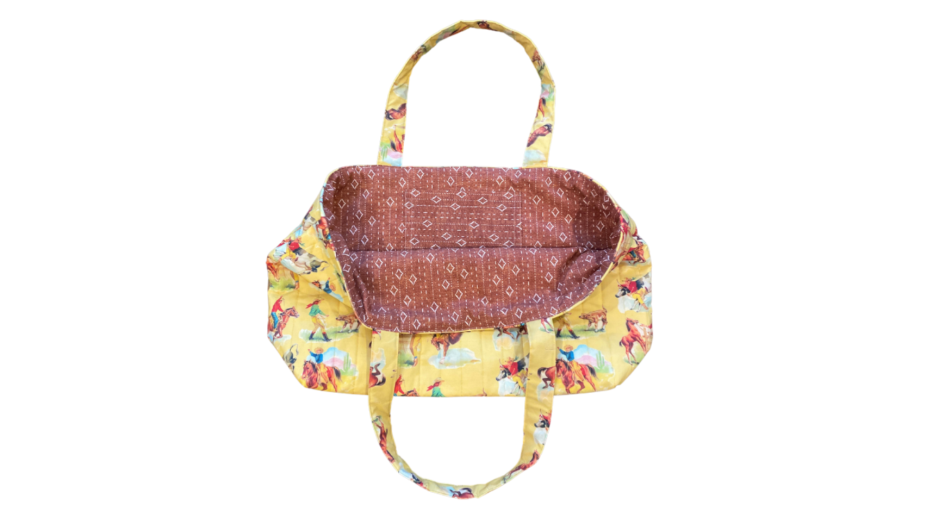 Oversized Tote- Ropin’