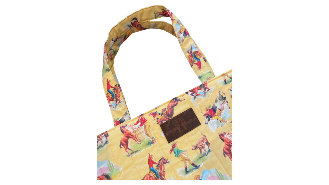 Oversized Tote- Ropin’