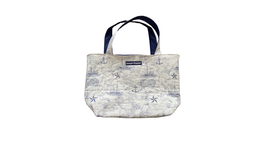 Oversized Tote- Coastal Cowgirl